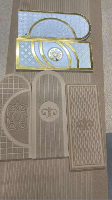 Крашенные фасады мдф