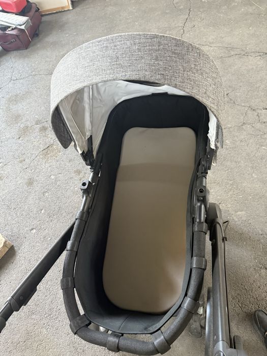 Коляска Baby sing 360 в серо черном цвете