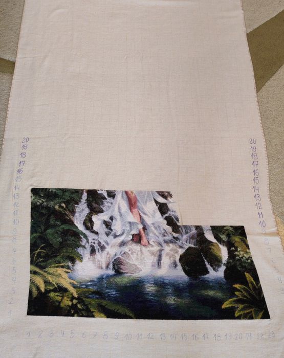 Продавам гоблен с всичко необходимо за ушиването му