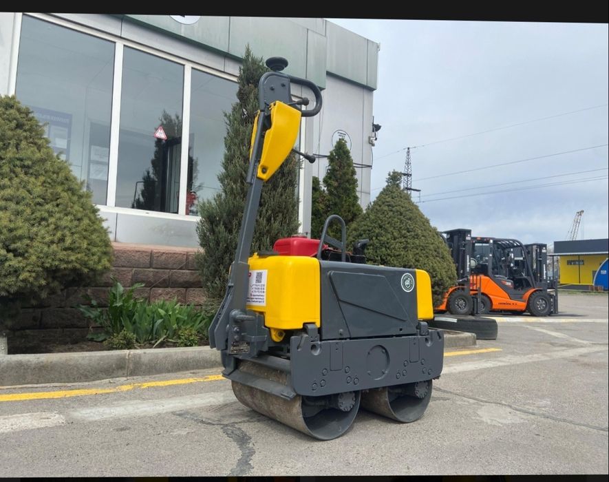 Ручной виброкаток 650 кг трамбовка грунта уплотнение земли