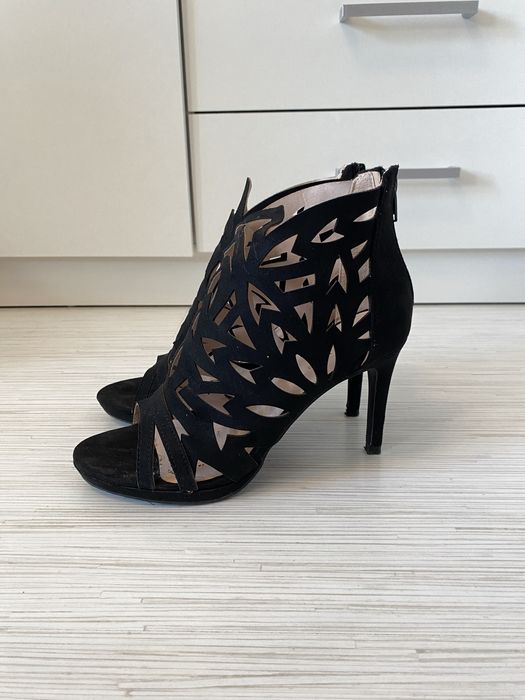 Pantofi cu toc negri 37