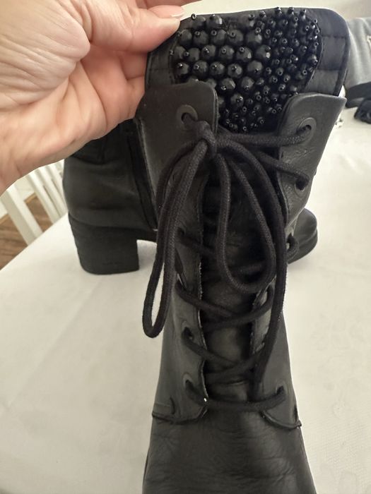 Боти естествена кожа