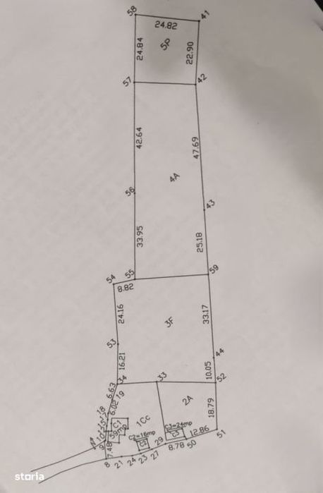 Teren intravilan, Sup=5302 mp, Bradu