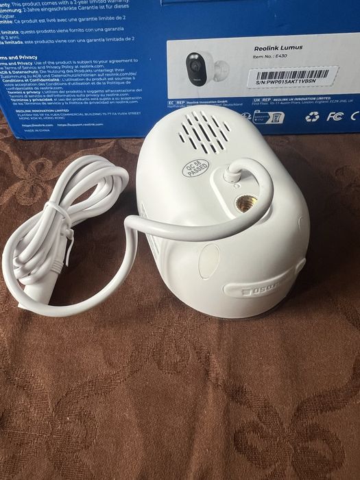 Camera reolink lumos e430 noua cu toate accesoriile