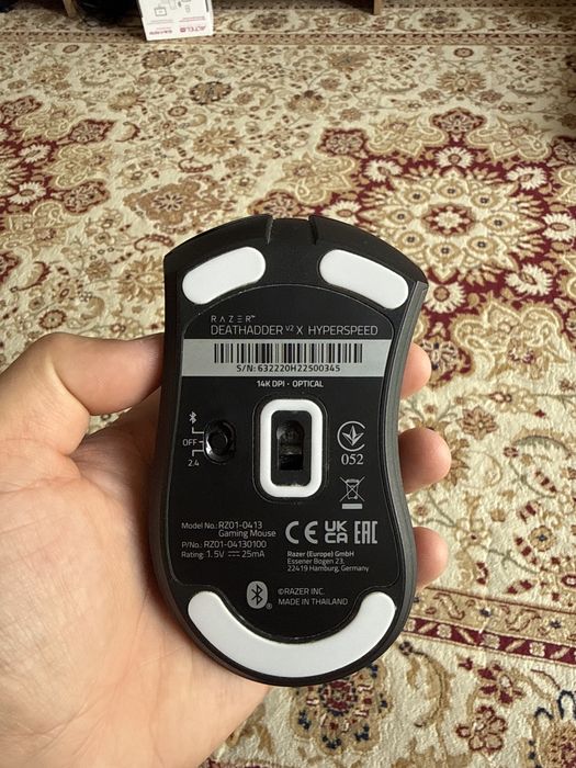 мышь razer deathadder v2 hyperspeed