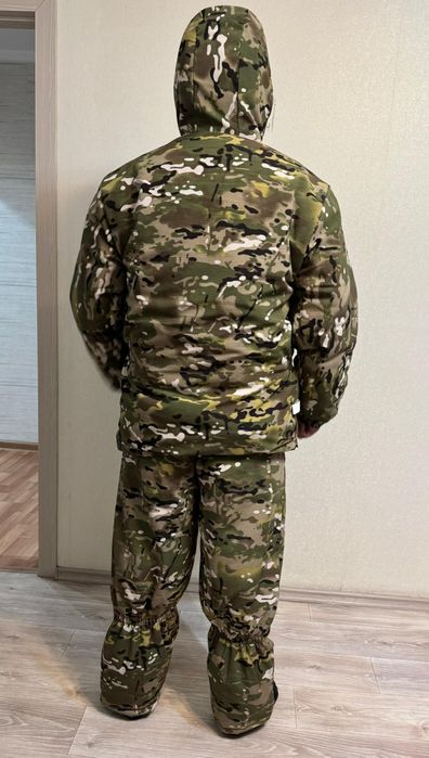 Бушлат мультикам теплый