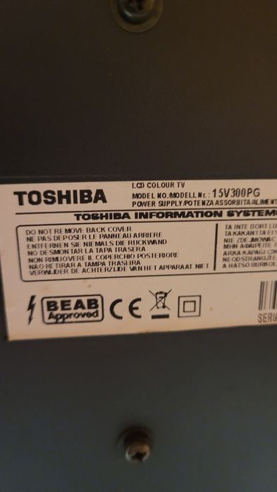 Телевизор  Toshiba 15 инча