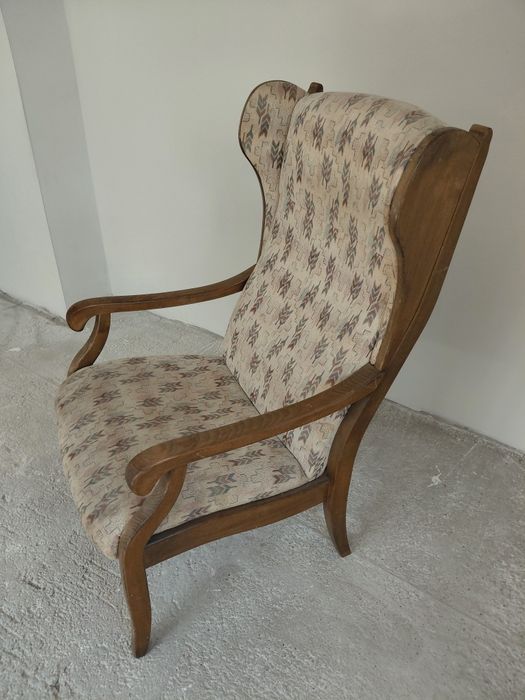 Ретро Кресло масив