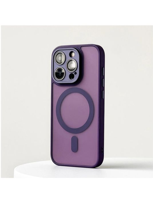 Husa Incarcare Magnetica Plastic Mat Iphone 11/12/13/14/15/16/PRO/MAX