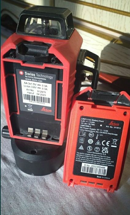 Лазерный уровен leica l6r