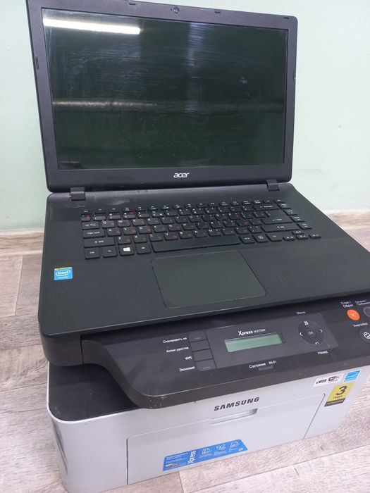 Acer es1-511 ОЗУ8gb, ssd256gb