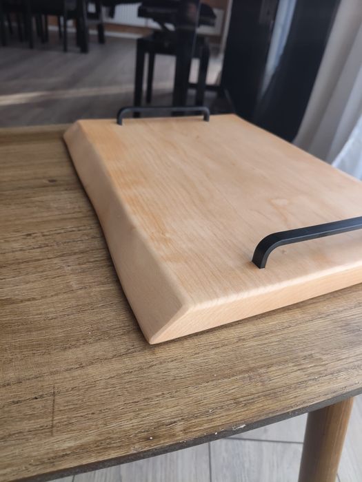 Platou servire/tava handmade lemn masiv