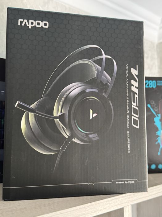 Rapoo комплект: клавиатура, наушники, мышка