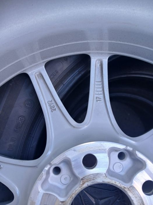 Set 4 jante aluminiu Mercedes Benz A B C class 16 zoll senzori presiune