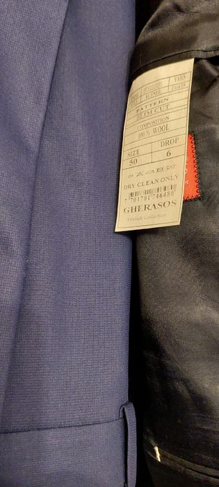 Costum Gherasos (Sacou 50; Pantaloni 48)
