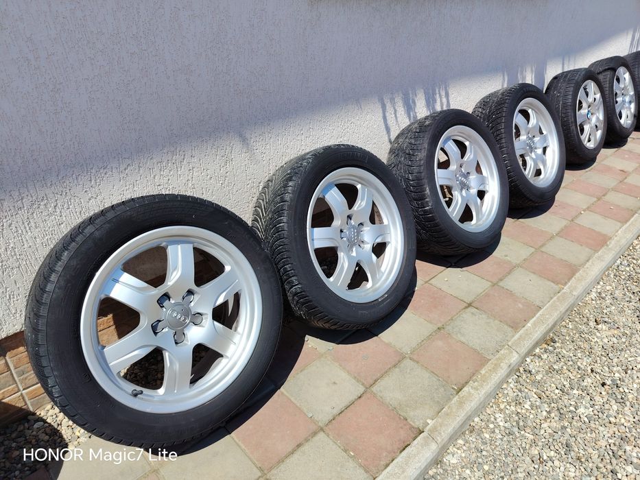 Jante aliaj R17 5x112 Audi Allroad A4 + anvelope 225/50r17