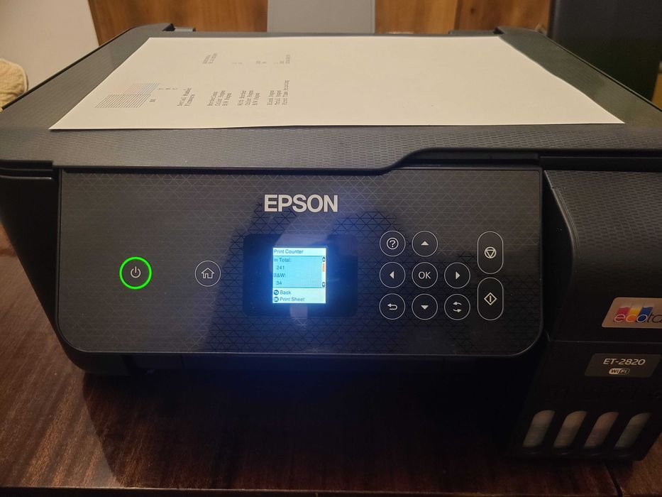 Нов WiFi фото принтер (и сублимация) Epson Ecotank EТ2825 гаранция 2г.