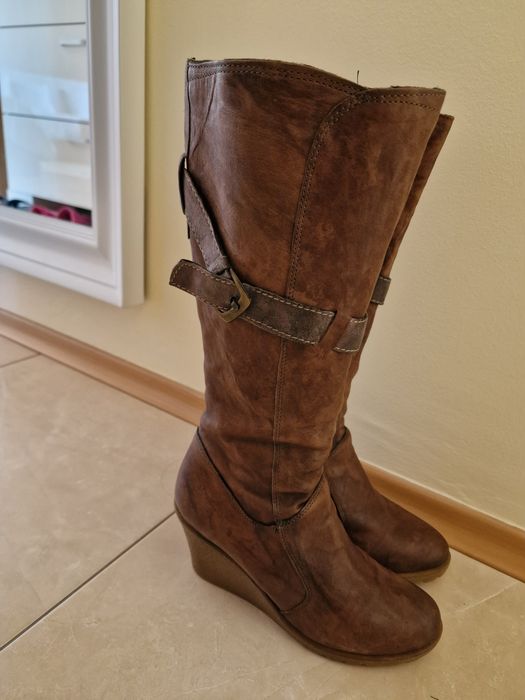 Ботуши от естествена кожа