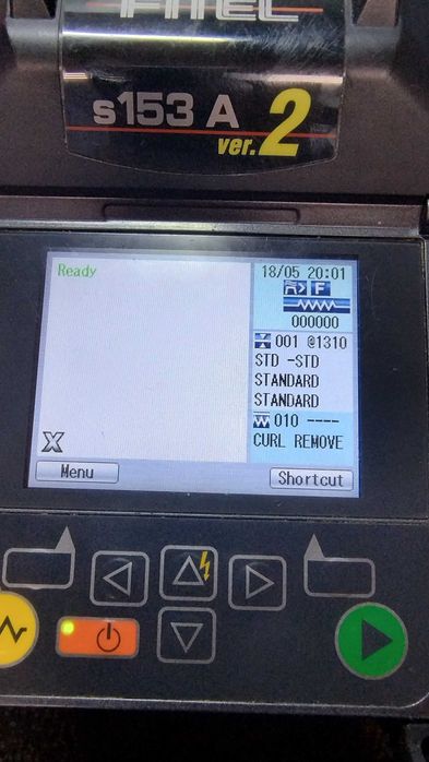 FiTeL S153A V2 SM MM сплайсер за оптичени влакна