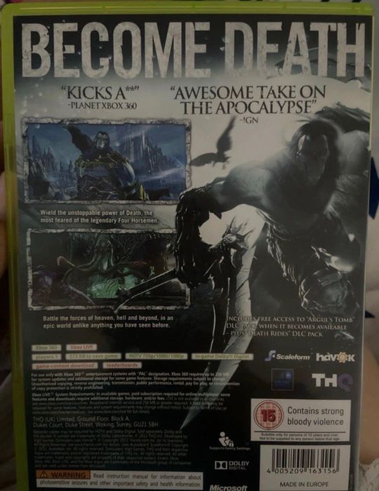 Darksiders 2 xbox360