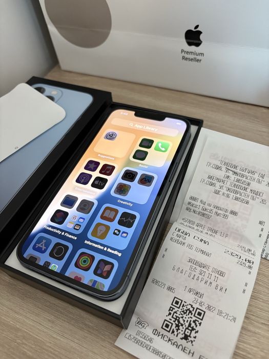 Промо! iPhone 13 Pro Sierra Blue 128 GB