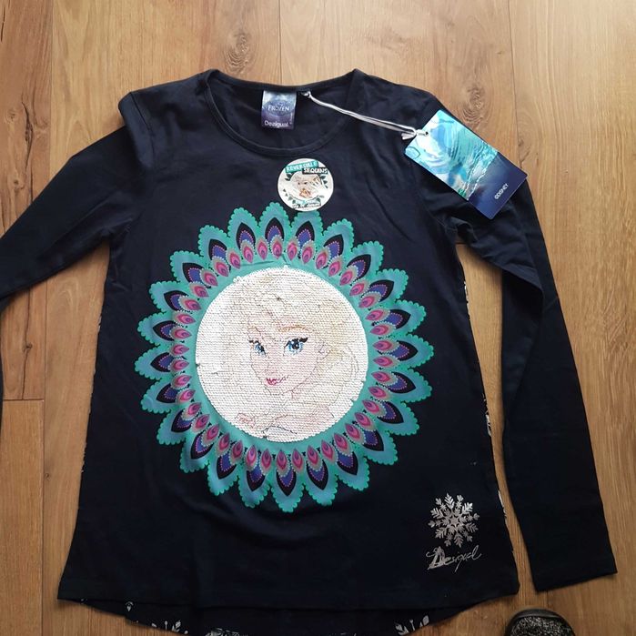 Bluza Desingual  Frozen 13-14 ani
