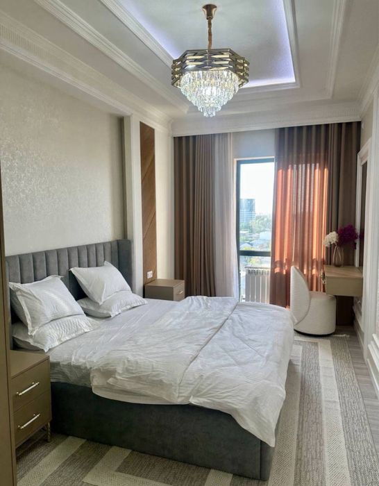 Аренда 2 клмнатной квартиры перекрест.Лабзак Ор-р Сазанчик|Новостройка