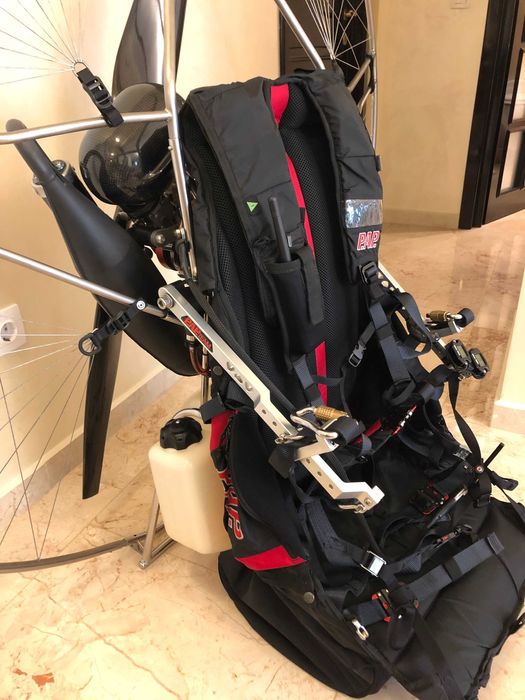 Paramotor, parapanta, echipament de zbor