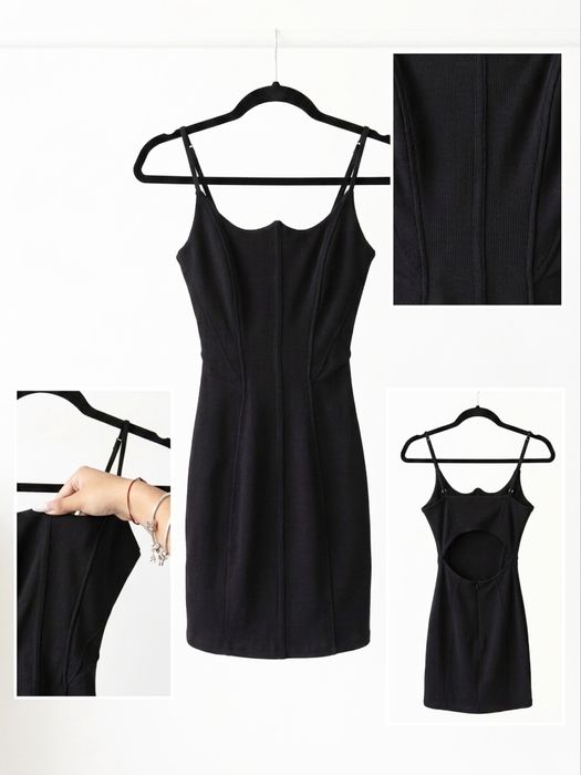 Рокля-черна Bershka XS