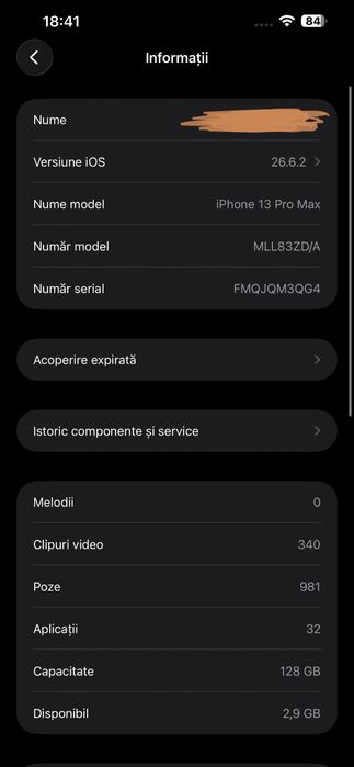 IPhone 13 pro max gold 128GB !!!Vand Unrgent !!!