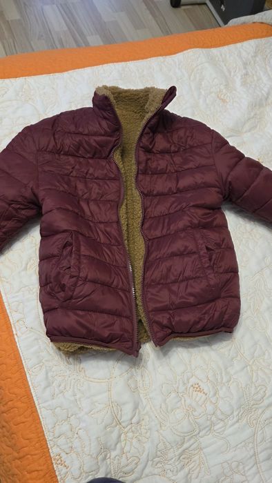 Geaca copii cu doua fete 8 ani