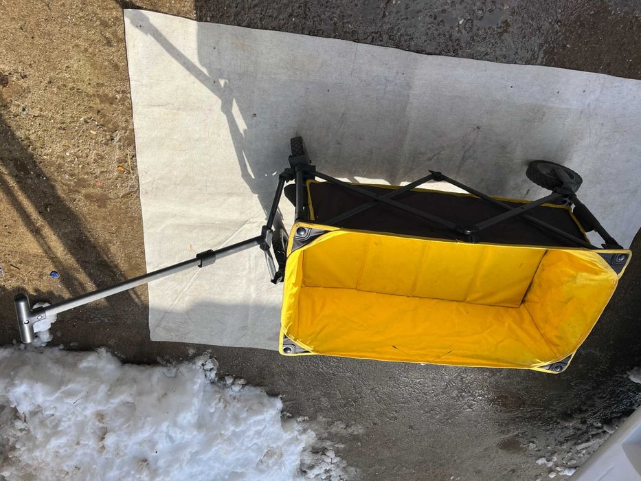 Pat sezlong pliant dublu camping Outdoor Revolution, Carucior bagaje