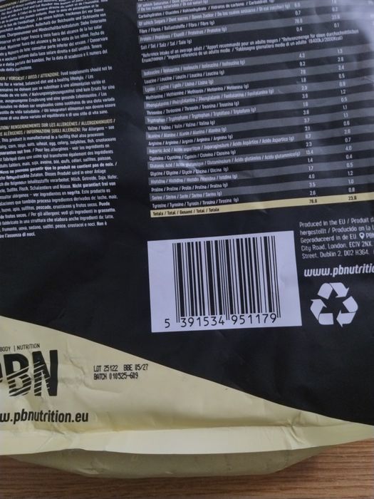 Whey Protein Vanilie 1kg