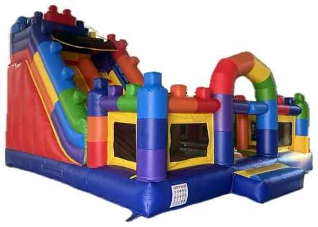 Tobogan gonflabil cu spatiu de joaca / topogan gonflabil / profesional