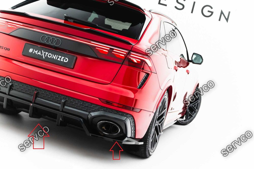 Prelungire bara spate Audi RSQ8 Mk1 Facelift 2023- v11 - Maxton Design
