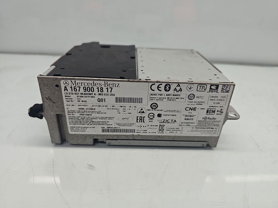 Unitate multimedia Mercedes Clasa A (W177) [Fabr 2019-2024] A167900181