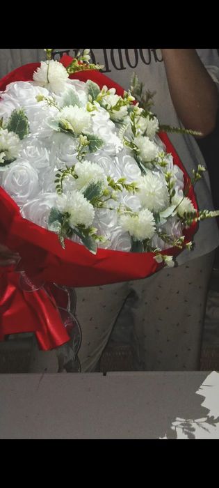 Атлас Раушан гүлдері+ жылтыр