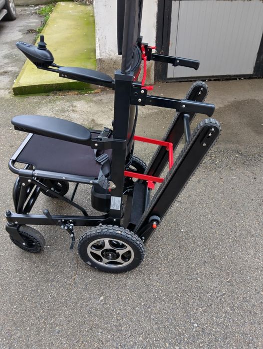 Система за изкачване на стъпала. Инвалидна количка.