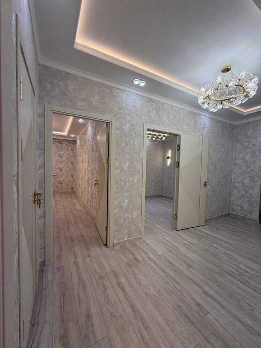 3-х комнатная 68кв.м. 8 этаж-Евроремонт, Новостройка, Водник, ул.Рохат