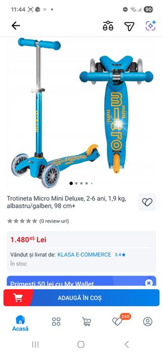 Bicicleta decathlon+ trotinetă