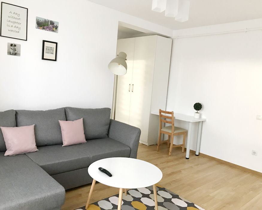 Apartament 1 camera / garsoniera 37 mp EBS cu loc de parcare inclus