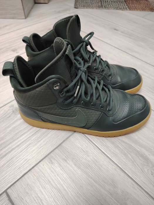 Sneakers Nike Court Borough Mid, verde, marimea 43
