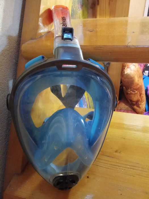 Италиянски плавници за скуба дайвинг и маска с вграден шнорхел