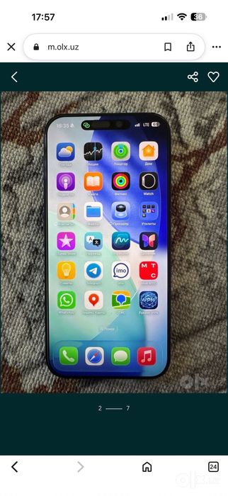 iPhone 17 pro max sotiladi