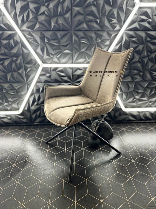 Трапезен стол от естествено дърво | Дървен стол