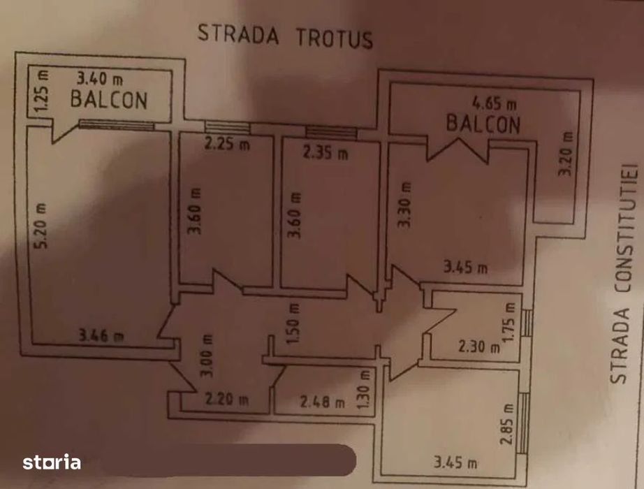 Vand apartament 4 camere + extindere