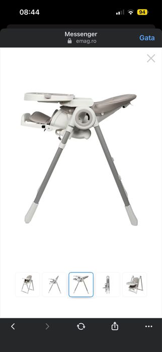 Scaun bebe diversificare