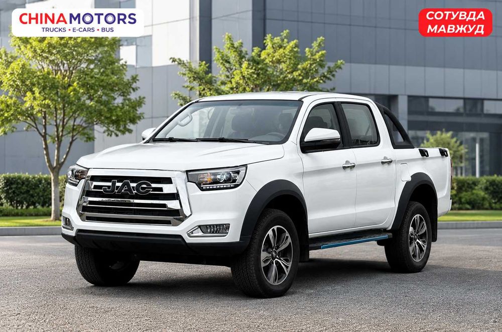 JAC T8 4×4 — Kuchli, Zamonaviy va Ishonchli Pikap