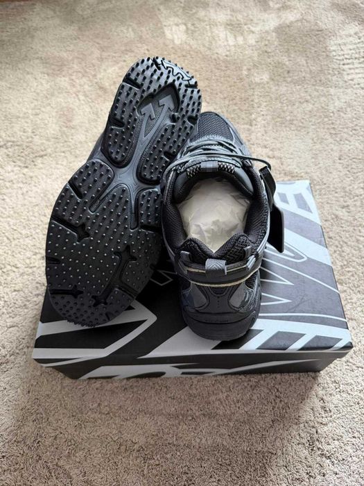 OFF-White OW Be Right Back BRB Black Negru