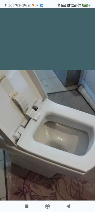 Качествена тоалетна чиния Viillery& Boch внос от  Германияяh 1748